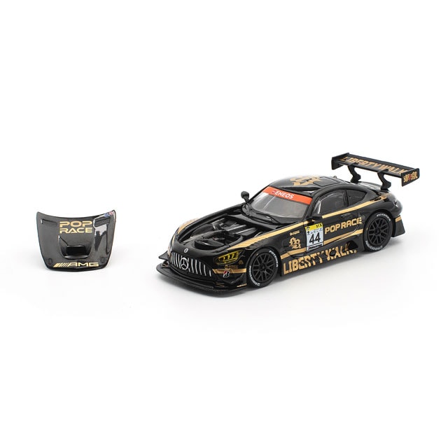 1/64 POP RACE LBWK AMG GT3 EVO BLACK POP RACE LBWK AMG GT3 EVO