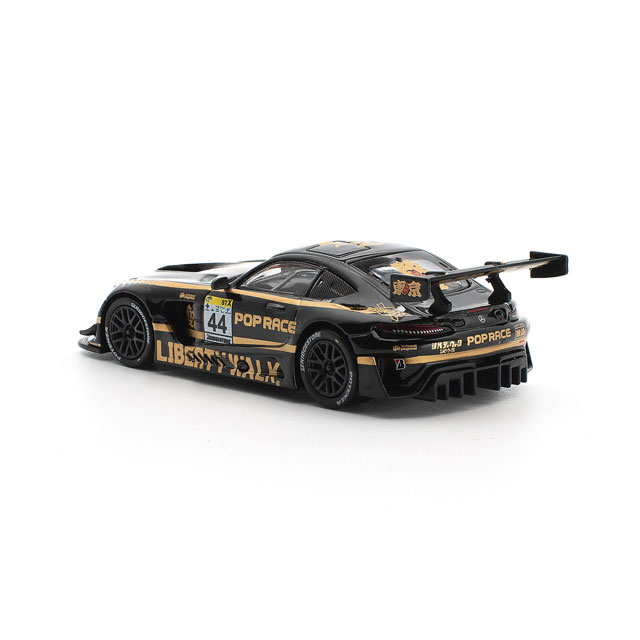1/64 POP RACE LBWK AMG GT3 EVO BLACK POP RACE LBWK AMG GT3 EVO