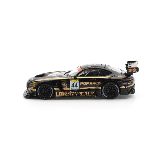 1/64 POP RACE LBWK AMG GT3 EVO BLACK POP RACE LBWK AMG GT3 EVO