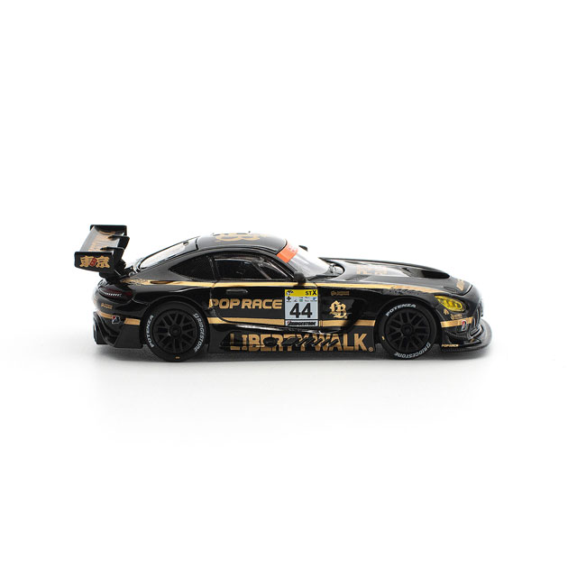 1/64 POP RACE LBWK AMG GT3 EVO BLACK POP RACE LBWK AMG GT3 EVO