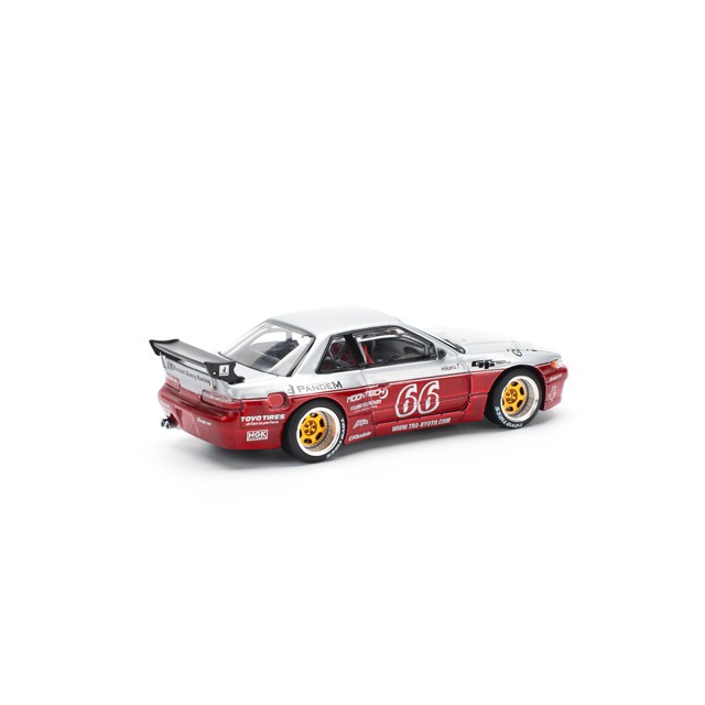 1/64 PANDEM SILVIA S13 - MOONTECH RED パンデムシルビアS13