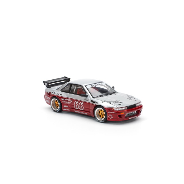 1/64 PANDEM SILVIA S13 - MOONTECH RED パンデムシルビアS13