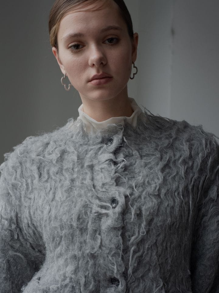 clover hoop pierce (silver) | ALL ITEM | sheriche（シェリッシュ）