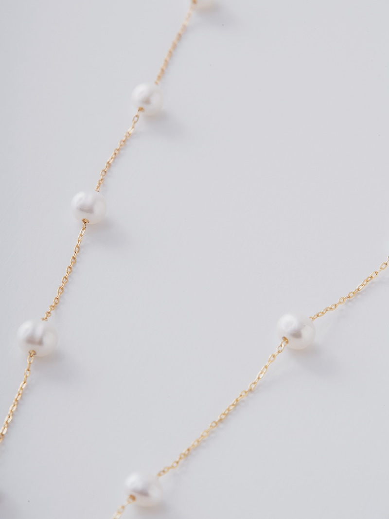 淡水pearl station necklace | ALL ITEM | sheriche（シェリッシュ）