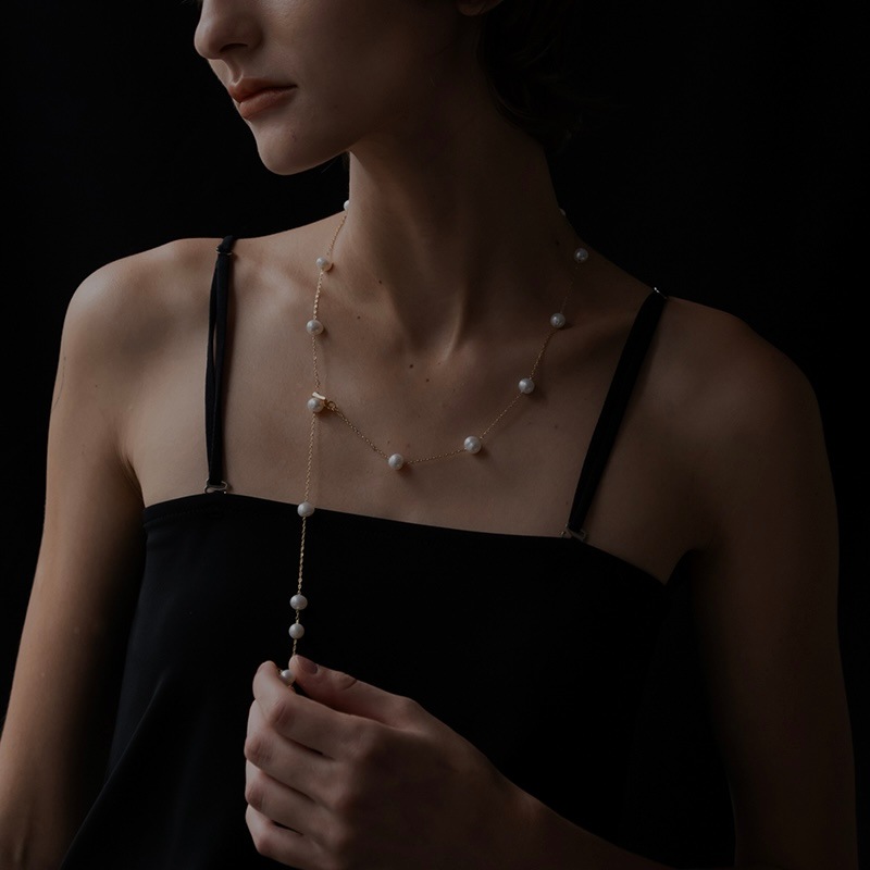 淡水pearl station necklace | ALL ITEM | sheriche（シェリッシュ）