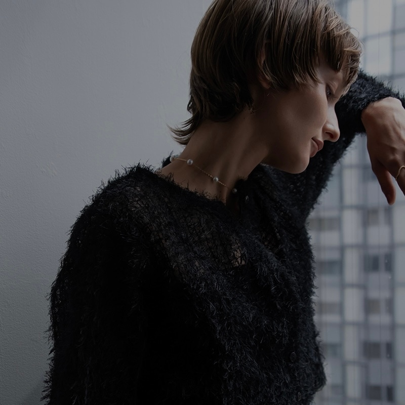 淡水pearl station necklace | ALL ITEM | sheriche（シェリッシュ）