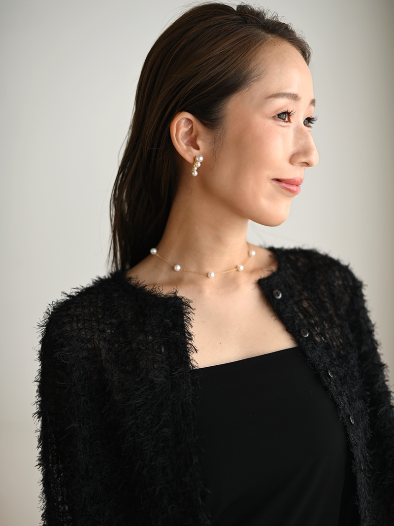 淡水pearl station necklace | ALL ITEM | sheriche（シェリッシュ）