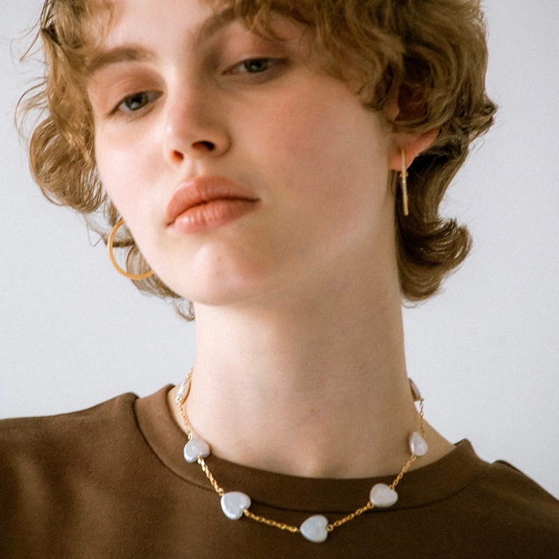 sheriche シェリッシュ heart 淡水pearl necklace heart 淡水pearl necklace -9p- | ALL ITEM | sheriche（シェ