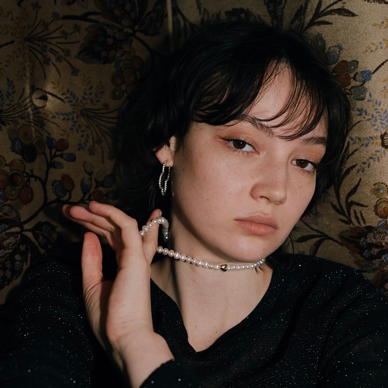 clover hoop pierce (silver)【grace】 | 【grace】 | sheriche