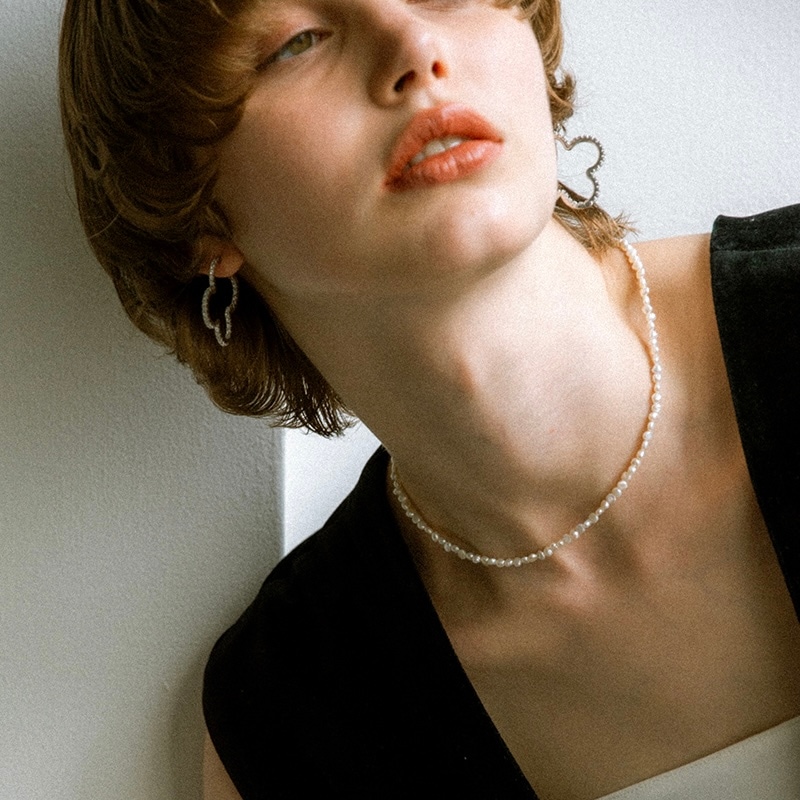 シェリッシュ sheriche クローバーピアス トレフル trefleplus clover hoop pierce (silver)【grace】 | 【grace】 | sheriche