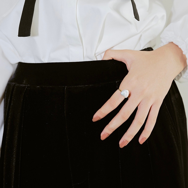 heart 淡水pearl ring | ring | sheriche（シェリッシュ）