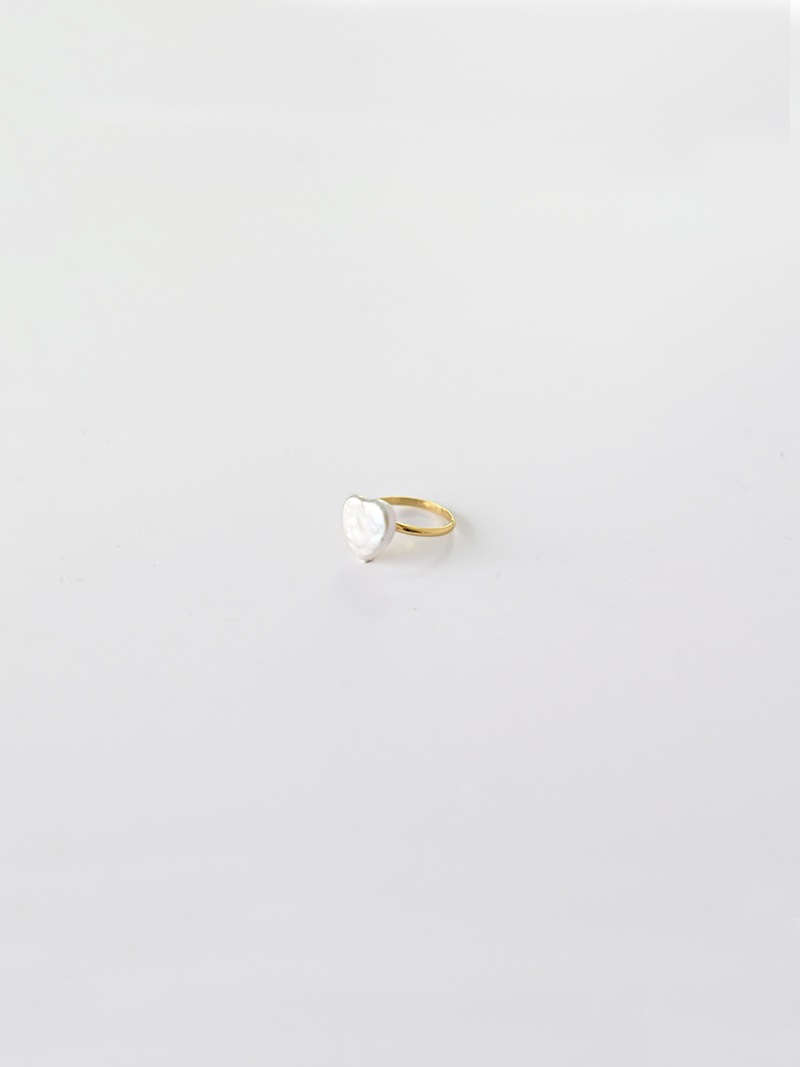 heart 淡水pearl ring | ring | sheriche（シェリッシュ）