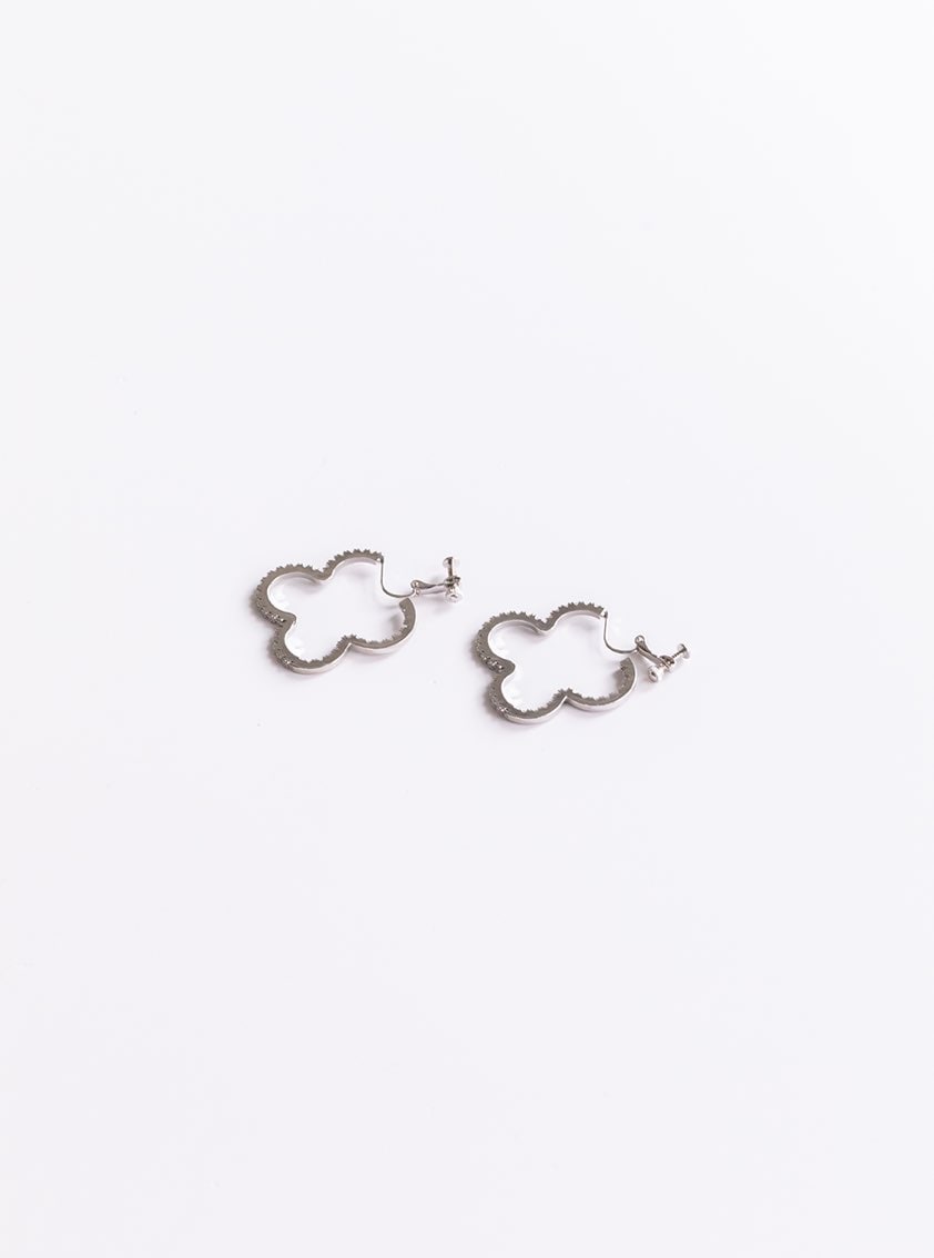 チェコ隕石 金運 耳飾り Vintage Alhambra' Pair of Lapis Lazuli Pendent Ear Clips