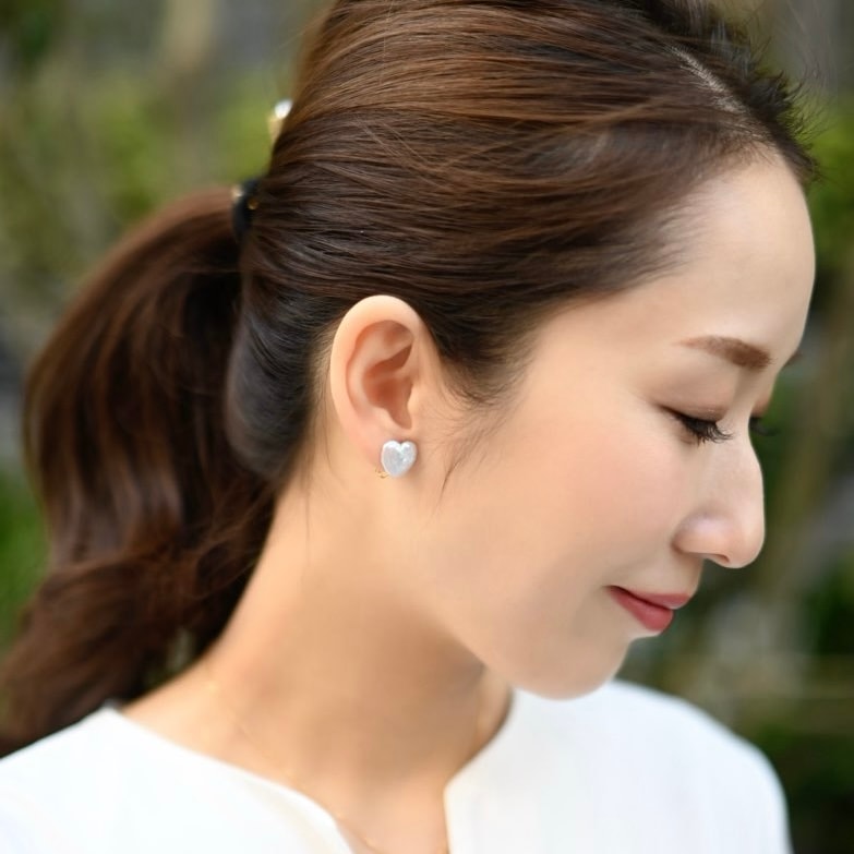 sheriche シェリッシュ heart 淡水pearl necklace heart 淡水pearl necklace -9p- | ALL ITEM | sheriche（シェ