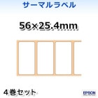 KL060-80 EPSON�����ޥ��٥� �Ρ��ޥ�/�������åȥ�٥��56��25mm��4���� TM-L90/TM-L90-i ���꡼������