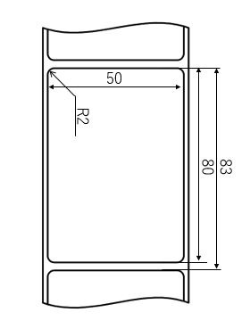 ������HALLO��50T80SG �ϥ�����٥�TokiPri�� ̵�� ��50�߽�80mm��210���100�����å�