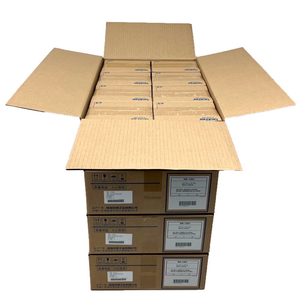 �֥饶��DK-1221�ڤȤäƤ⤪����96�ĥ��åȡ� QL���꡼���� DK�ץ쥫�åȥ�٥� ��٥������ ����ɽ����٥뾮�ʴ�Ǯ��ơ���/������23mm��23mm 1200������