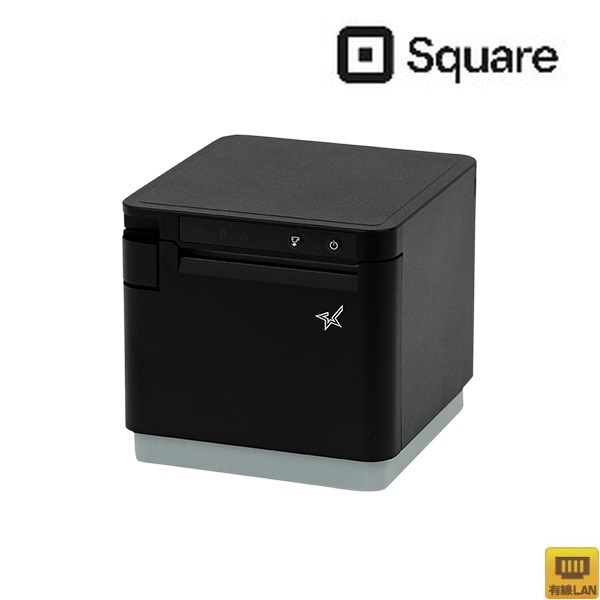 ��������̩ mC-Print3 Square ¿��ǽ�쥷���ȥץ�󥿡���Square ���������б���MCP31L BK JP (USB��LAN/80mm��58mm�б�/�֥�å�)