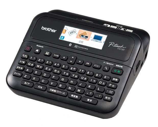 Brother ��٥�饤���� PT-D610BT �ѥ����󡦥��ޥ���³��ǽ  ���顼�վ���ܥ����ܡ��ɥ�ǥ�