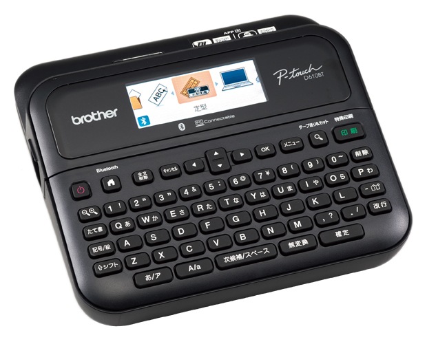 Brother ��٥�饤���� PT-D610BT �ѥ����󡦥��ޥ���³��ǽ  ���顼�վ���ܥ����ܡ��ɥ�ǥ�