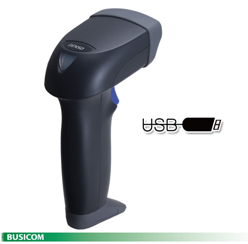 1次元バーコードスキャナー AT21B-SM(U) (USB/黒) DENSO WAVE