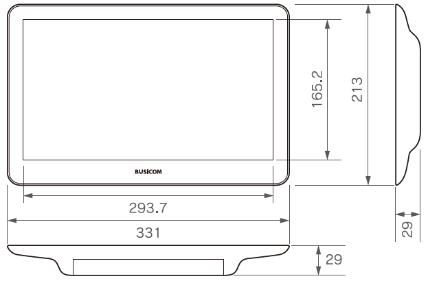 �ӥ����� 13.3����� TFT���å���˥��� ��USB Type-C��³�� ��Ʒ������������� BC-SD13T-C �ۥ磻��/�֥�å��ʥ�����������