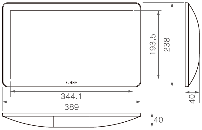 ӥ 15.6 TFTå˥ USB Type-C³ Ʒ BC-SD15T-C ۥ磻/֥åʥ