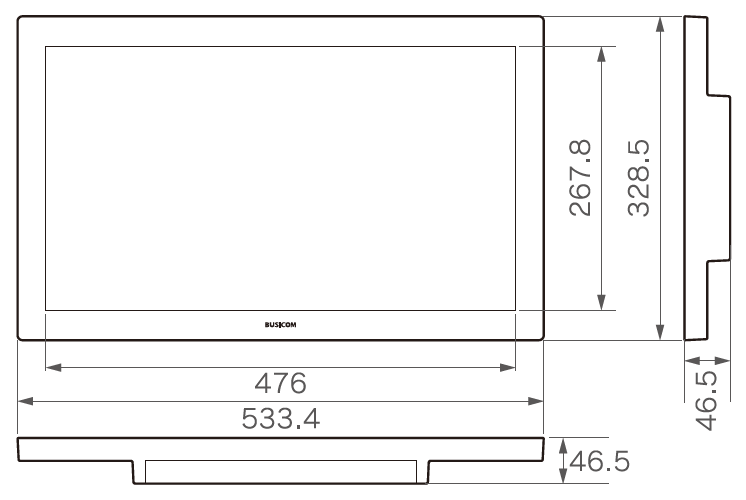 ӥ 21.5 TFTå˥ USB Type-C³ Ʒ BC-SD21T-C ۥ磻/֥åʥ