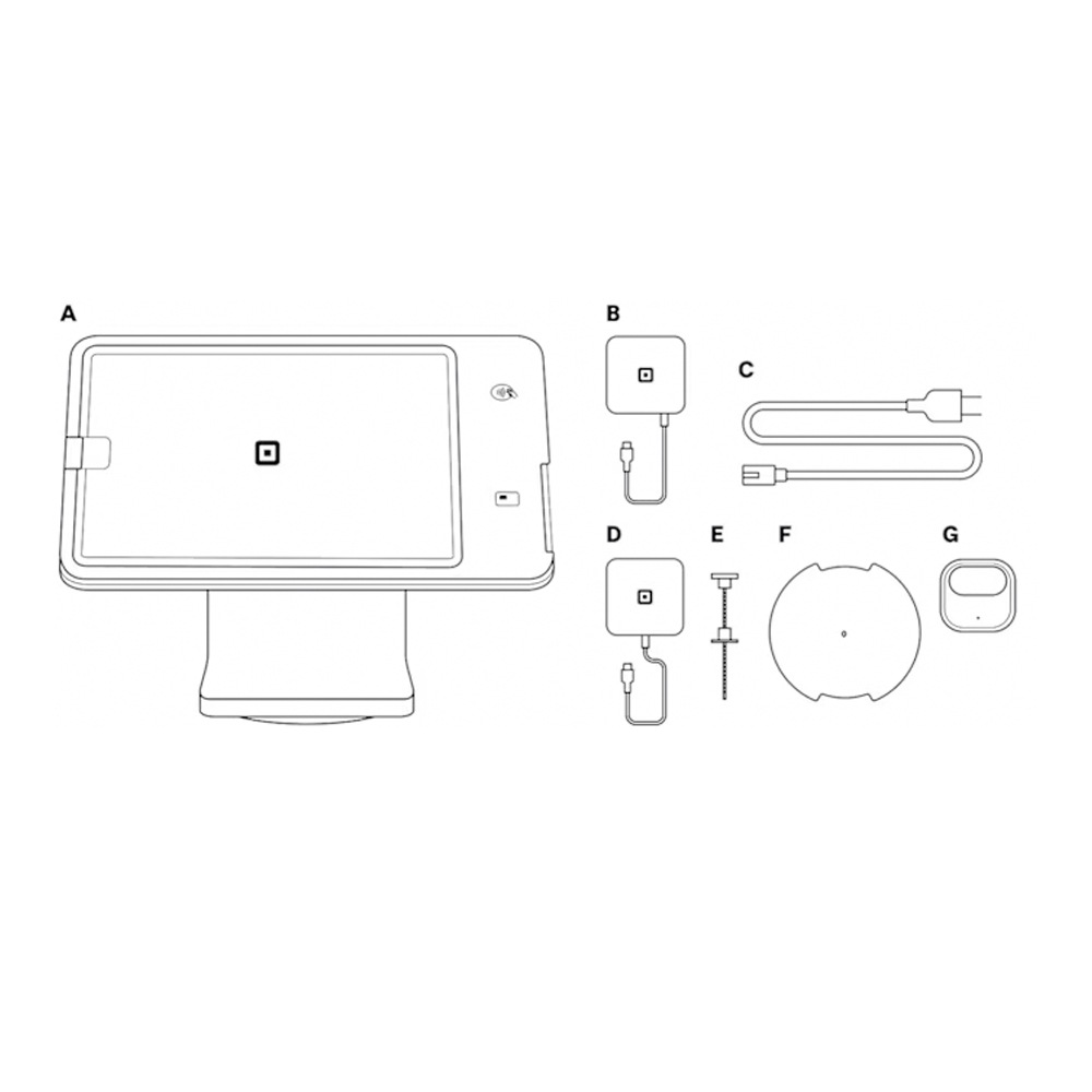 Square スタンド (第2世代、USB-C対応)A-SKU-0842