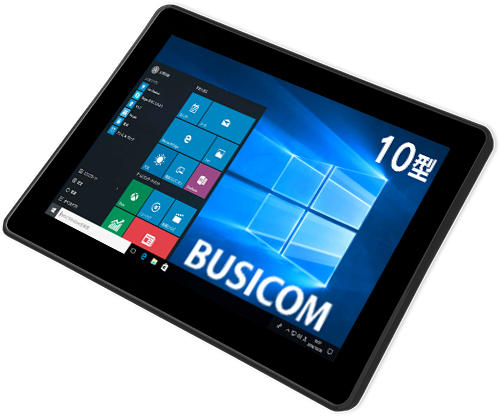 Windows  IoT 10.1 ̳  åѥͥ ˥ ǥץ쥤 ֥å PC ѥ eMMC:64GB 4GB 6800mAh SeaV10Fcrd-B ֥å BUSICOMPC-SeaV10F-B
