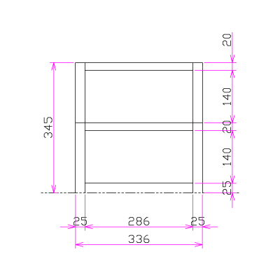 �񻺥������� 336mm�� ���֤�����å� (N300���꡼����) ��Ω���� POS���� ���ߥ���� POS�����󥿡�