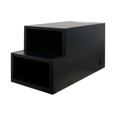 国産スチール 336mm幅 縦置き卓上ラック (ECS-777用) 組立不要 POS向け