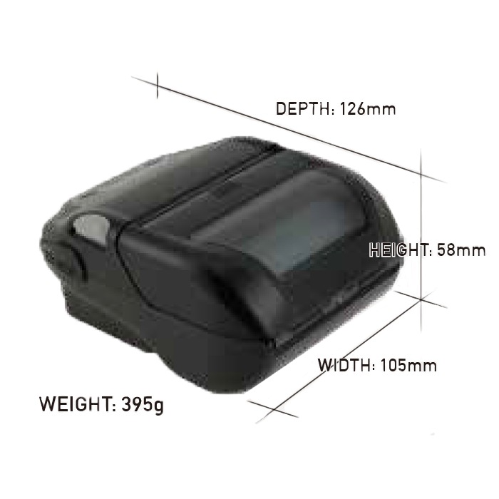 SII正規代理店》3インチモバイルプリンター MP-B30 (80mm幅対応