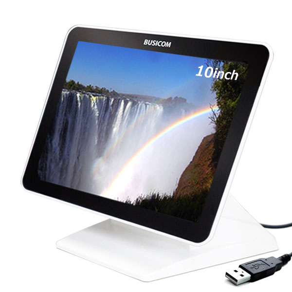 �����佪λ�ۥӥ����� 10�����TFT ���å��ѥͥ��˥���BC-SD10T-W ���쥢 USB��³VESA�����б� �ۥ磻��(�����������)