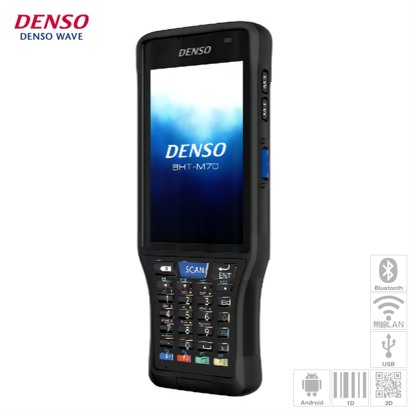 佪λDENSO Androidܥϥǥߥʥ BHT-M70 ( ̵LAN / ̵LAN+̵WAN)  2б BHT-M70-QW / BHT-M70-QWG Ÿ