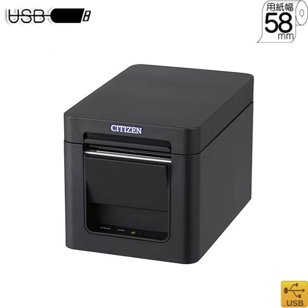 �������5���� CT-S251UBJ-BK �Ÿ�Ʊ�� �������󾮷������ޥ�ץ�󥿡�USB��58mm���֥�å���