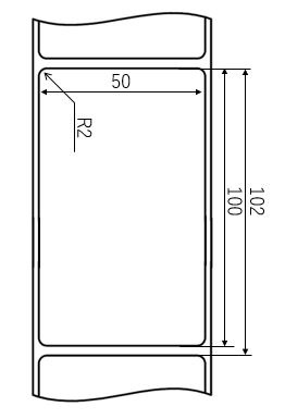 ������HALLO��50T100SG �ϥ�����٥�TokiPri�� ̵�� ��50�߽�100mm��170���100�����å�