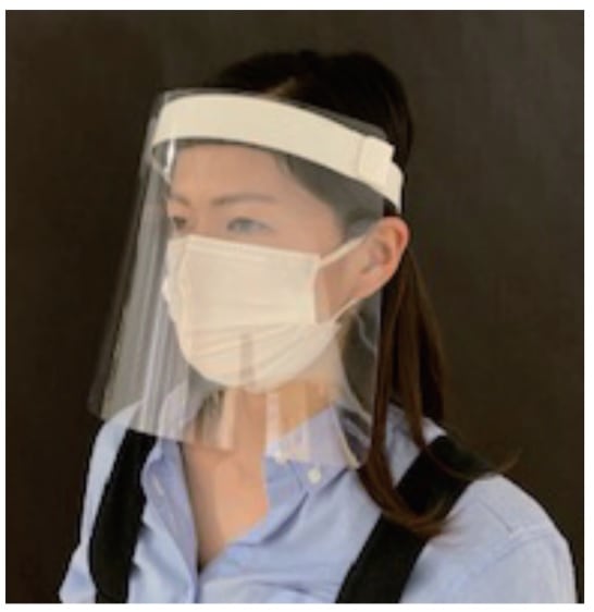 【AFS-11】フェイスシールドW310×220mm