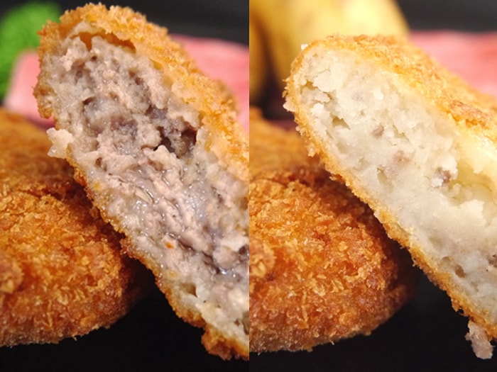 【ネット限定！お得！】　和牛入りミンチカツ（メンチカツ）＆和牛と国産じゃがいものコロッケ