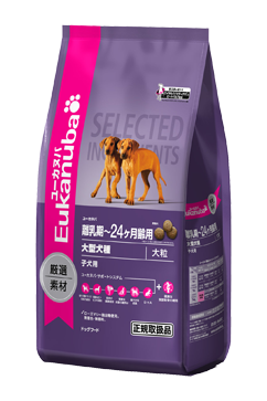 ユーカヌバ 離乳期～24ヶ月齢用 大型犬種 大粒 子犬用 7.5kg