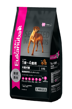 ユーカヌバ 1歳～4歳用 大型犬種 大粒 健康維持用 7.5kg