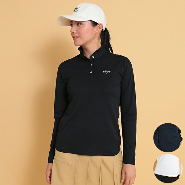 韓国Titleist レディース 長袖シャツ ブラック b42f0b8d81290cdacc38ca1d3a99a6