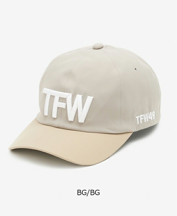 TFW49 6PANEL CAP　T132510015 キャップ　つば長　新品 TFW49 6PANEL CAP T132510015 キャップ つば長 新品 - メルカリ