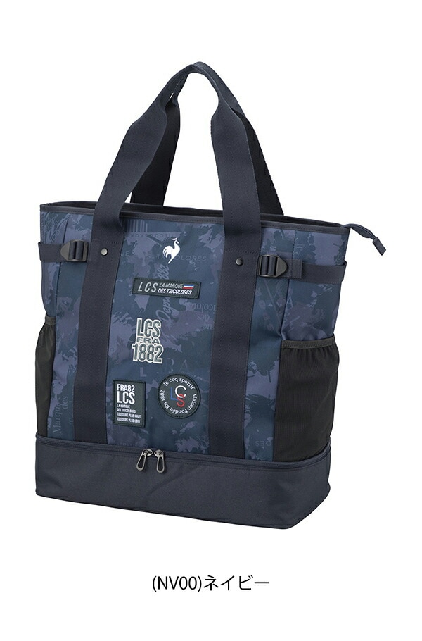 le coq ルコック　二層式ゴルフトート ルコック 2024年秋冬モデルメンズ コラージュデザイン トート