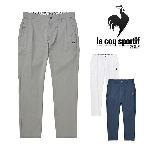 ルコック 2024年秋冬モデルメンズ ストレッチフォーサー 9分丈 ツイル テーパード パンツ LG4FLP50M le coq sportif【24】