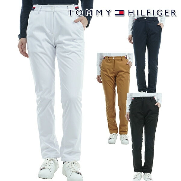 トミーヒルフィガー 2024年秋冬モデル レディース ウインドプル−フ ウオ−ム パンツ THLA476【24】