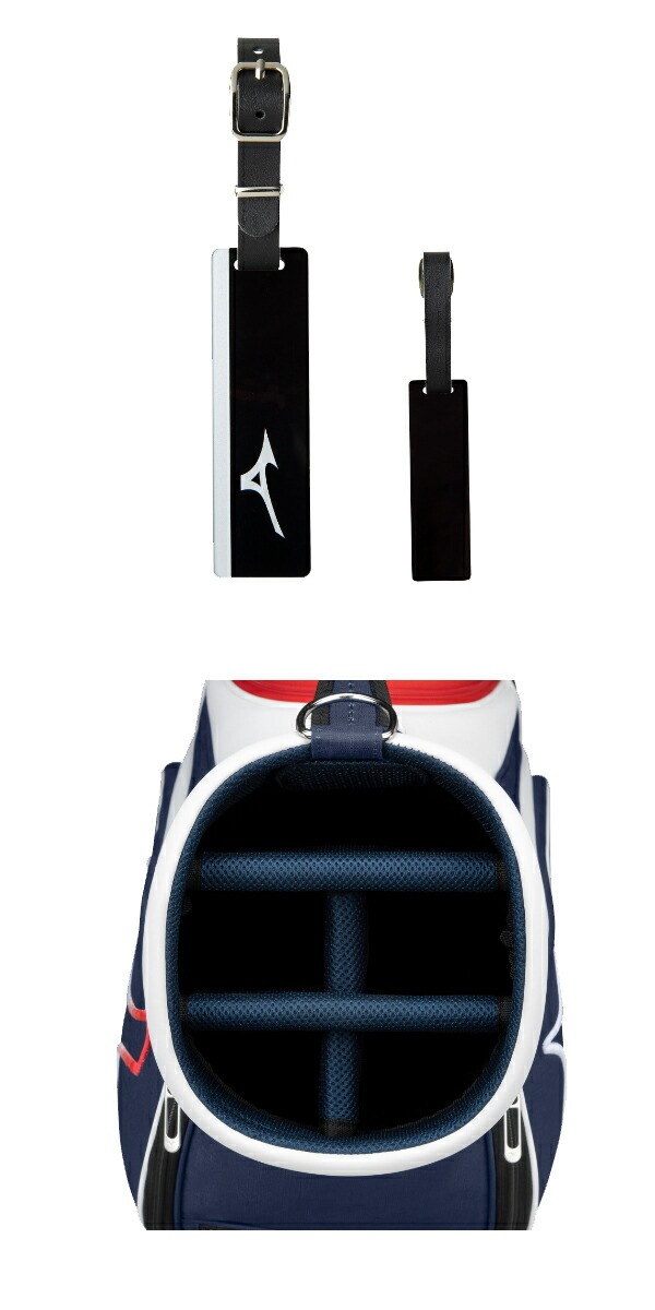 ミズノ メンズ NX6 キャディーバッグ 2.6kg 9型 47インチ対応