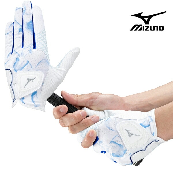 ミズノ メンズ 24 W-GRIP COOL クール ゴルフグローブ 左手用 5MJML402 夏用 左手装着用【24】