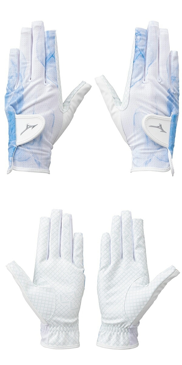 ミズノ レディース 24 W-GRIP COOL クール ゴルフグローブ 両手