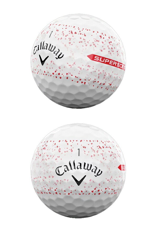 限定品】キャロウェイゴルフ SUPER SOFT 23 SPLATTER 360 スーパー
